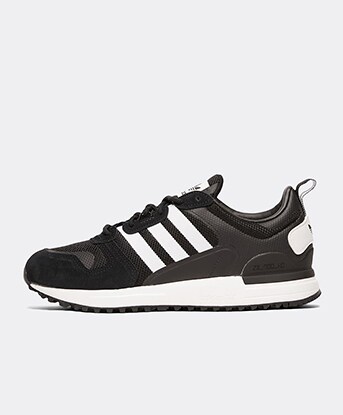 zx flux trainers black and gold
