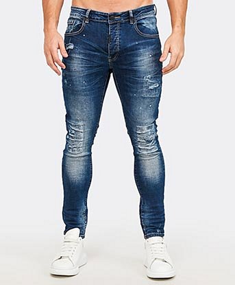 Men S Jeans Black Denim Men S Jeans Footasylum