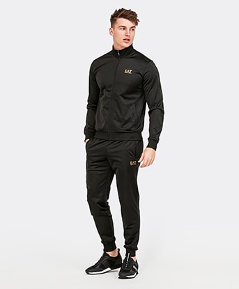 mens red nike tracksuit set