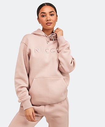 nicce orange hoodie