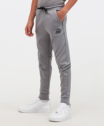 grey skinny joggers junior