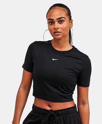 Womens Essential Slim Cropped T-Shirt