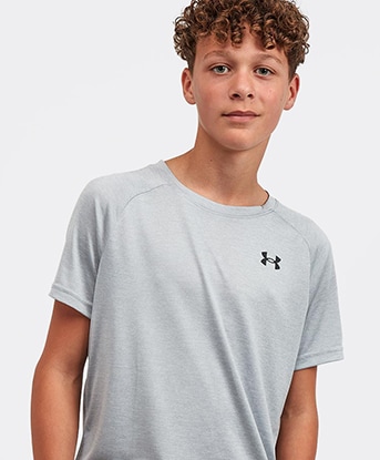 white under armour shirt