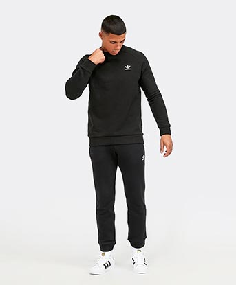 mens grey and black nike tracksuit