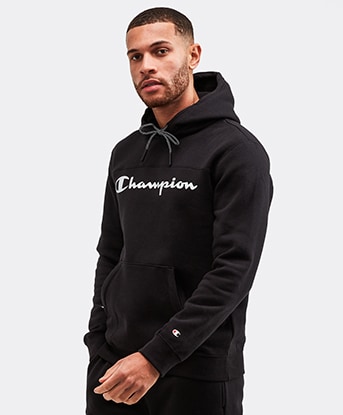 champion black hoody