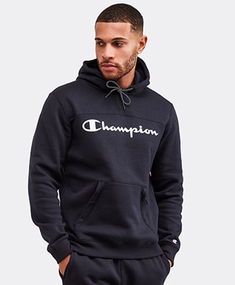 champion jacket grey