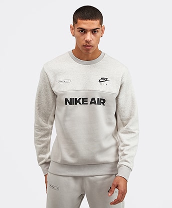 nike air cut and sew sweatshirt