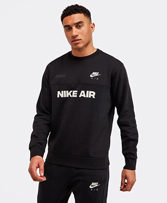 nike air cut and sew sweatshirt