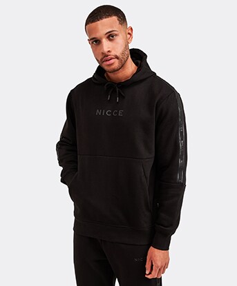 Nicce Route Overhead Hoodie | Black 