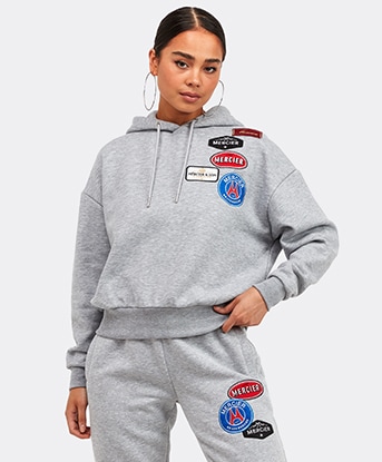 Mercier Womens Paris Badge Fleece Pant 