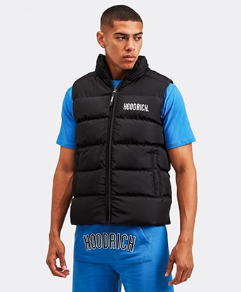 mens north face gilet with hood