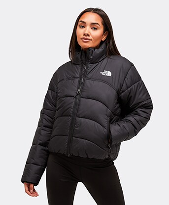 puffy north face coat