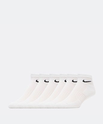 6 Pack Everyday Cushioned Ankle Sock