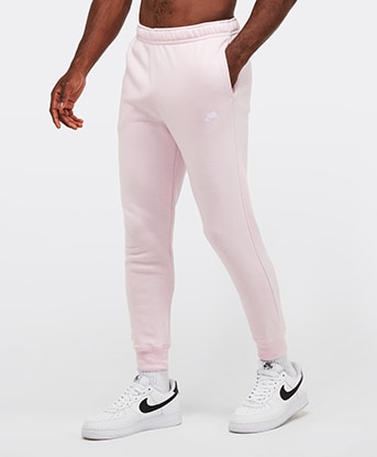 Nike Club Fleece Pant | Pink Foam / White | Footasylum
