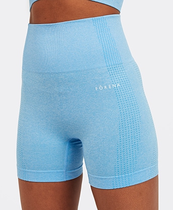 Womens Seamless Hi-Waisted 5 Inch Short