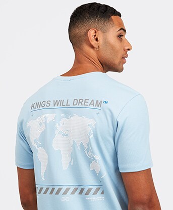 mens kings will dream t shirt