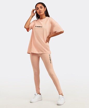 Womens T-Shirt and Leggings Set