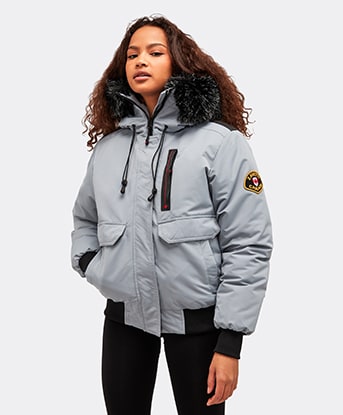 zavetti canada womens coat black