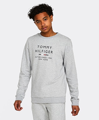 Junior Linear Logo Sweatshirt