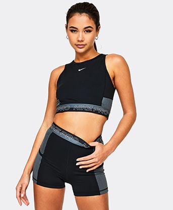 Nike training crop top hotsell