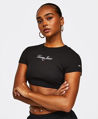 Womens Essential Ultra Cropped Fit T-Shirt