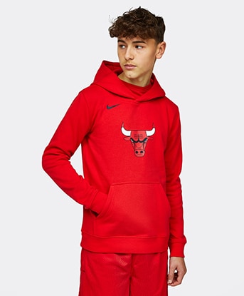 Junior Chicago Bulls Overhead Hoodie