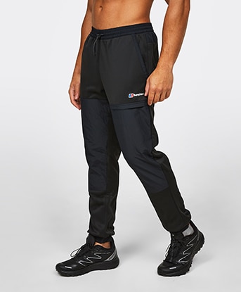 Berghaus Reacon Pant Grey Pinstripe Jet Black Footasylum