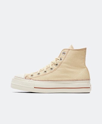 Converse all star white and gold on sale