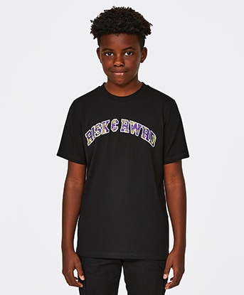 Junior Paisley Text T-Shirt