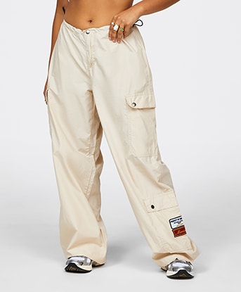 Womens Original Badge Parachute Pant