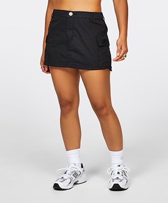 Womens Perrier Cargo Twill Skirt