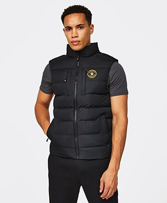 Mens gilet puffer sale