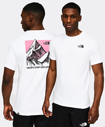 north face t shirt footasylum