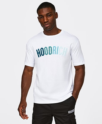 Hoodrich OG Kraze T Shirt White Deep Lagoon Aqua Haze
