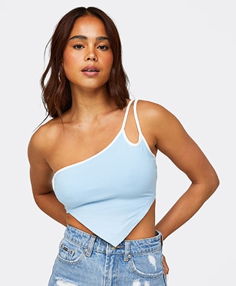 Womens Deedee Bandana Crop Top