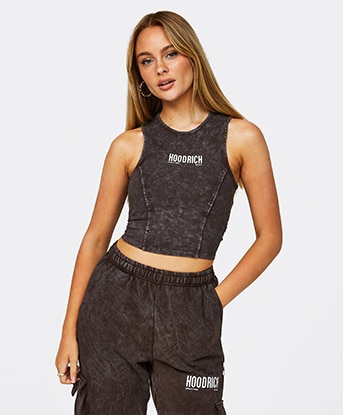 Womens OG Peak Acid Wash Tank Top