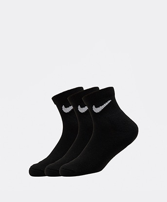 Kids 3 Pack Basic Ankle Sock