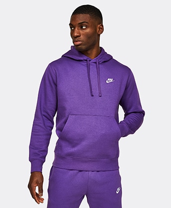 Purple nike sales hoodie mens