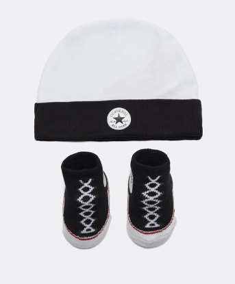 Converse hat and bootie set sales