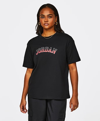 Womens Large Logo Short Sleeved T-Shirt