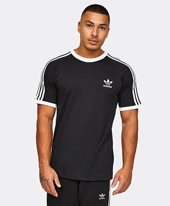 Classics 3-Stripes Dark Footasylum | Green T-Shirt | Adicolor adidas Originals