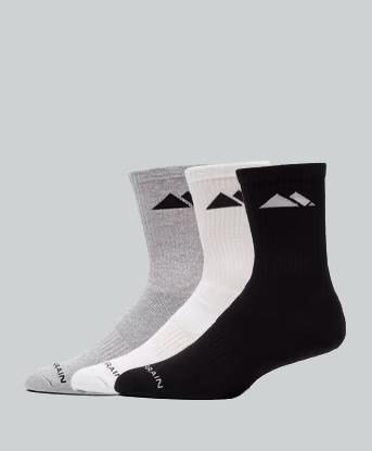 Form Core Cushioned 3 Pack Sock