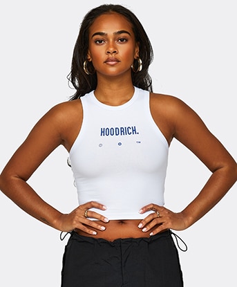 Womens Combat Crop Tank Top