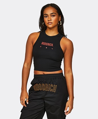 Womens Combat Crop Tank Top