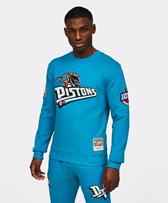 Detroit pistons sales sweatshirt