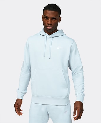 Nike Club Fleece Men's French Terry Color-Blocked Hoodie