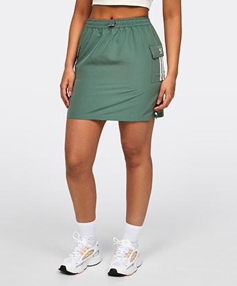Womens 3-Stripe Cargo Skirt