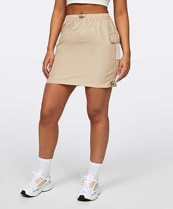 Womens 3-Stripe Cargo Skirt