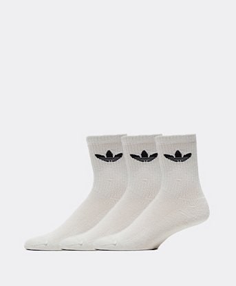 Trefoil 3 Pack Crew Sock