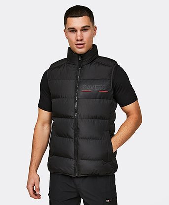 Agazzi Woven Puffer Gilet